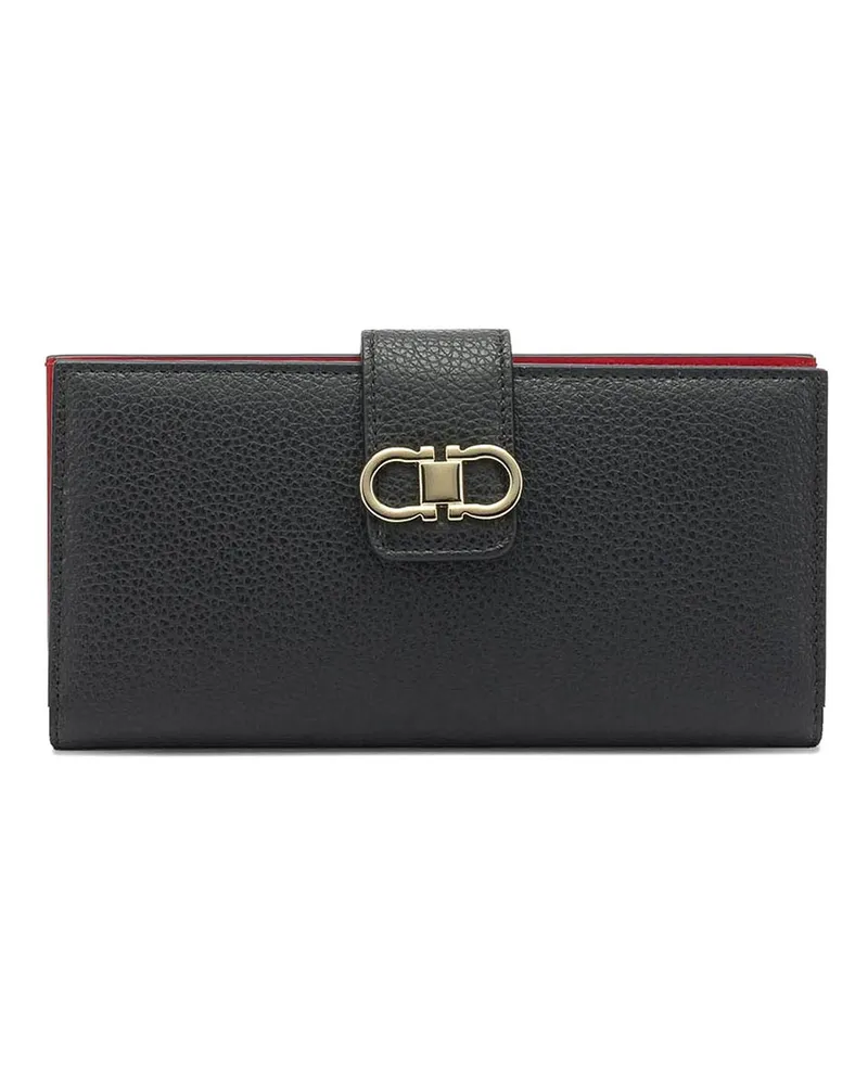 Ferragamo Portemonnaie - Schwarz Schwarz