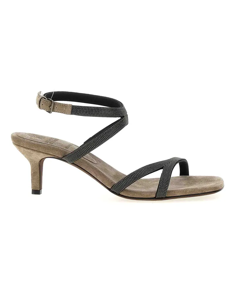 Brunello Cucinelli Sandalen - Grau Grau