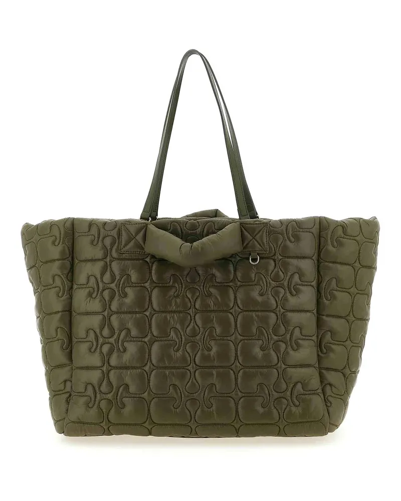 Ganni Shopper - Grün Grün