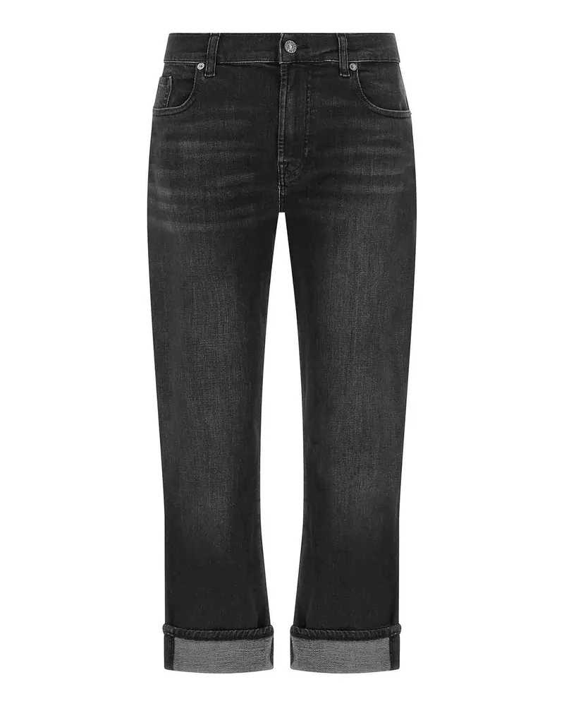 7 for all mankind Skinny Jeans - Schwarz Schwarz