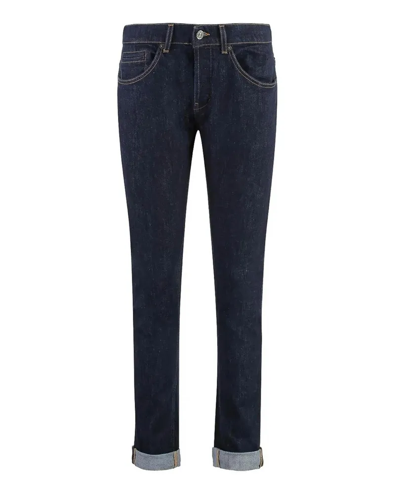 Dondup Straight Leg Jeans - Blau Blau