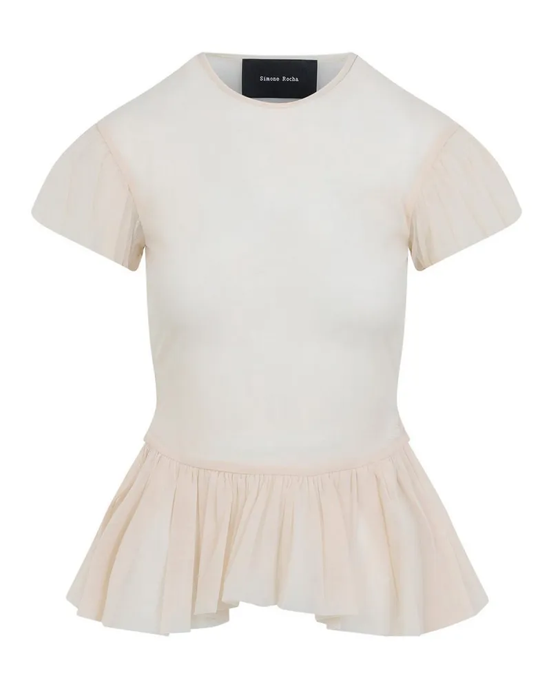 Simone Rocha Top - Nude Nude