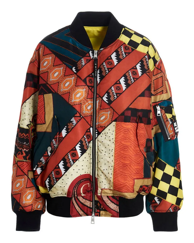 Etro Bomberjacke - Bunt Bunt