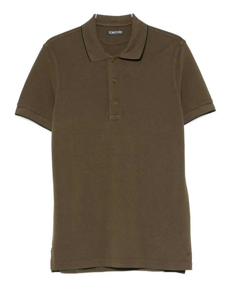 Tom Ford Poloshirt - Grün Grün