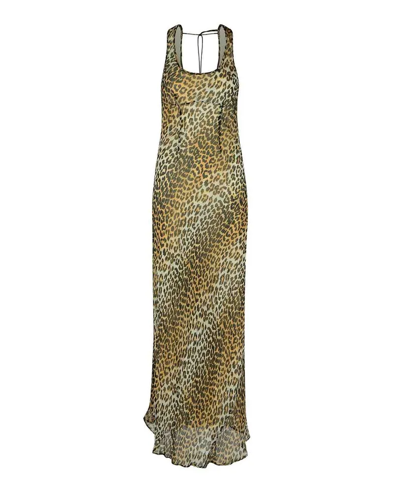 Ganni Maxikleid - Bunt Bunt