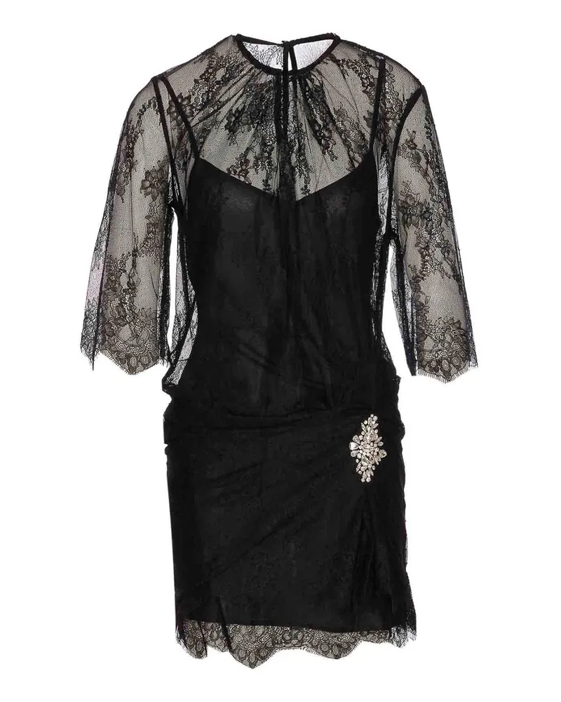 Liu Jo Rundhalspullover - Schwarz Schwarz