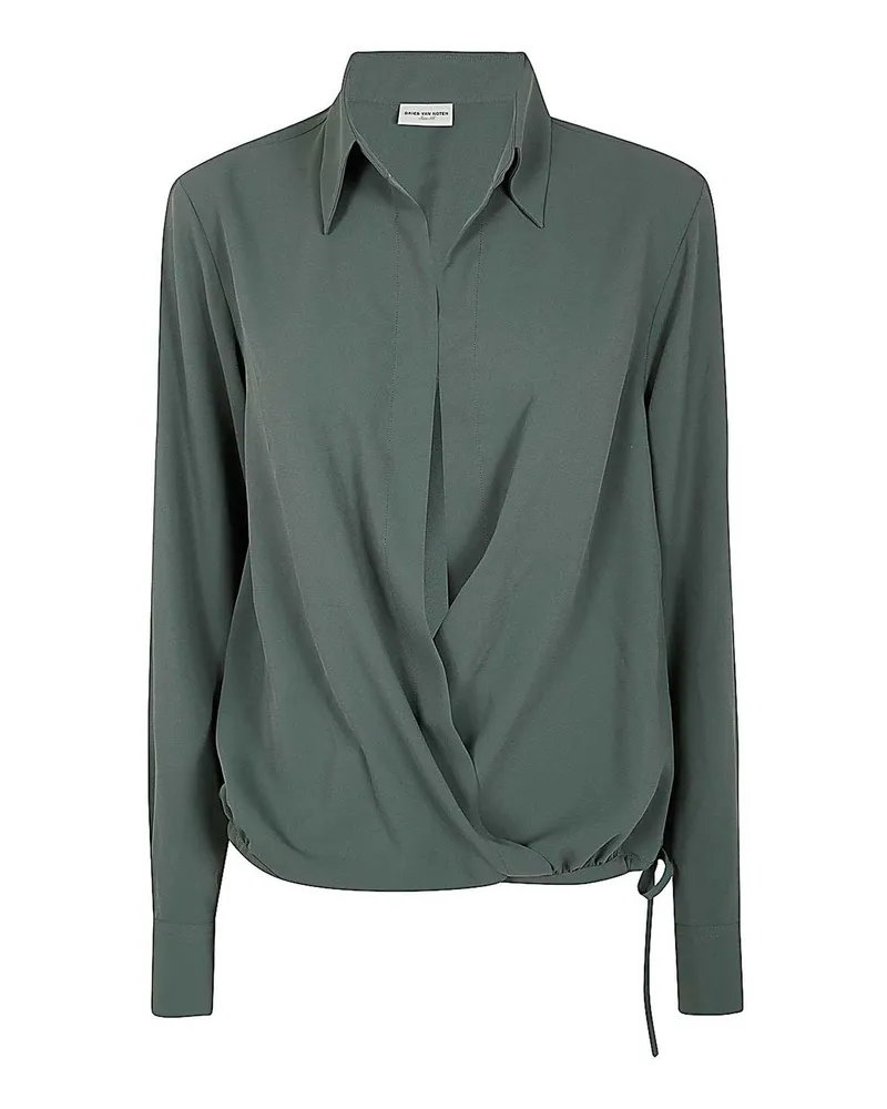 Dries van Noten Hemd - Blau Blau