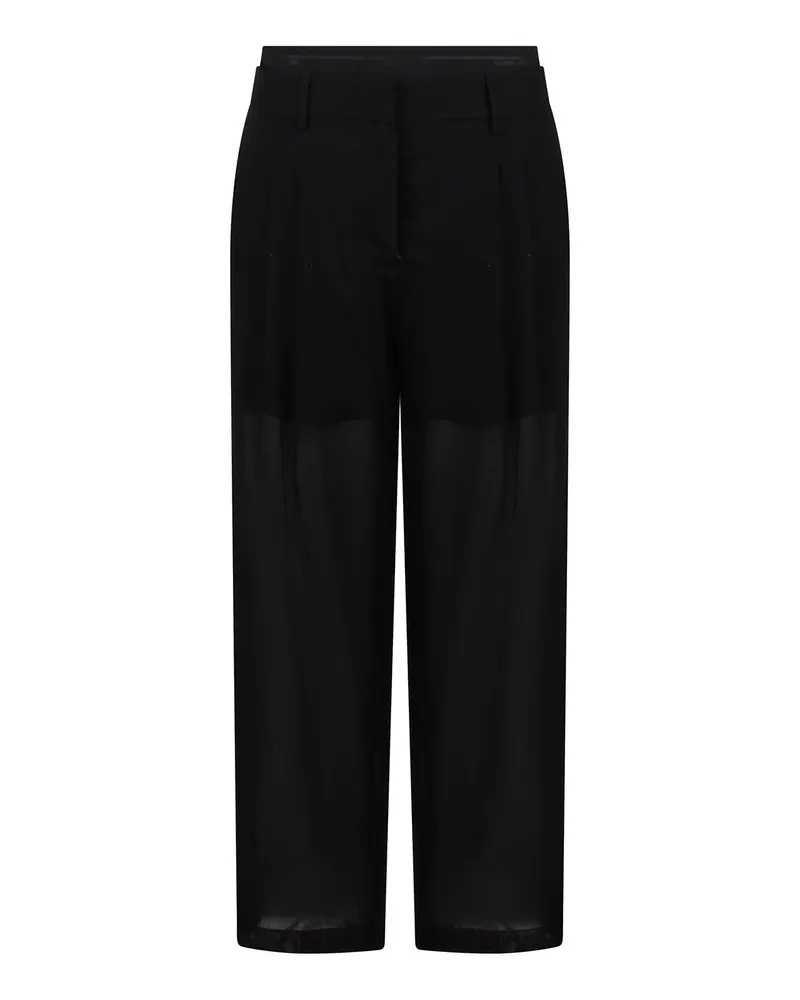 Helmut Lang Casual Hose - Schwarz Schwarz