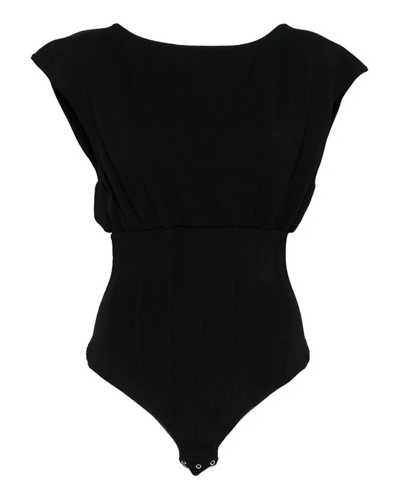 Elisabetta Franchi Top - Schwarz Schwarz