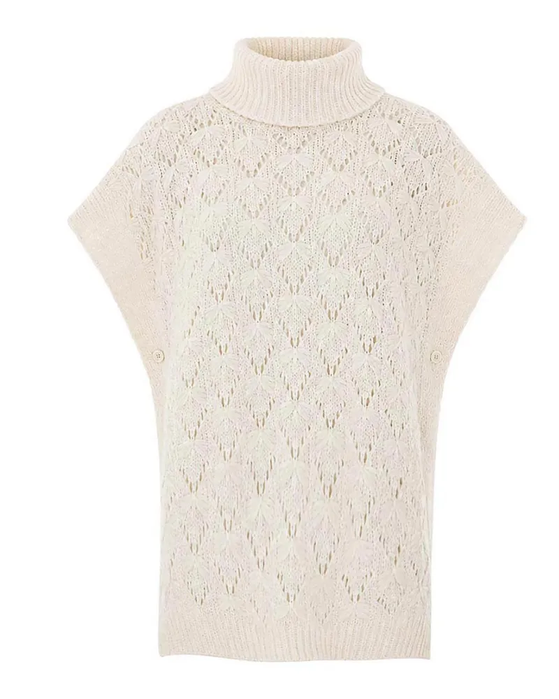 Fabiana Filippi Cape - Weiß Weiß