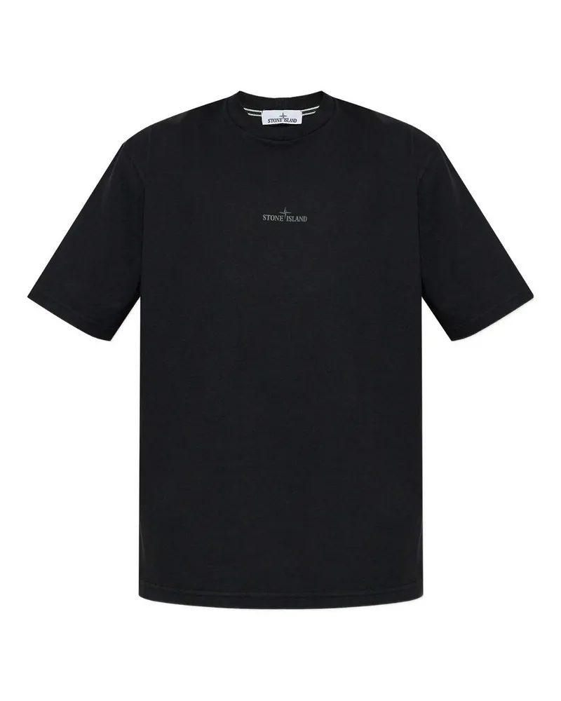 Stone Island T-Shirt - Schwarz Schwarz