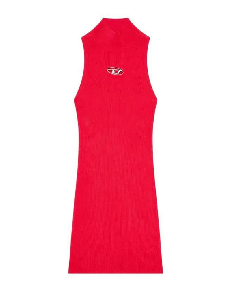 Diesel Knielanges Kleid - Fuchsia Rot