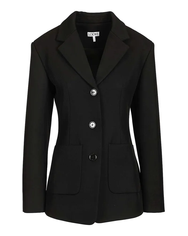 Loewe Casualjacke - Schwarz Schwarz