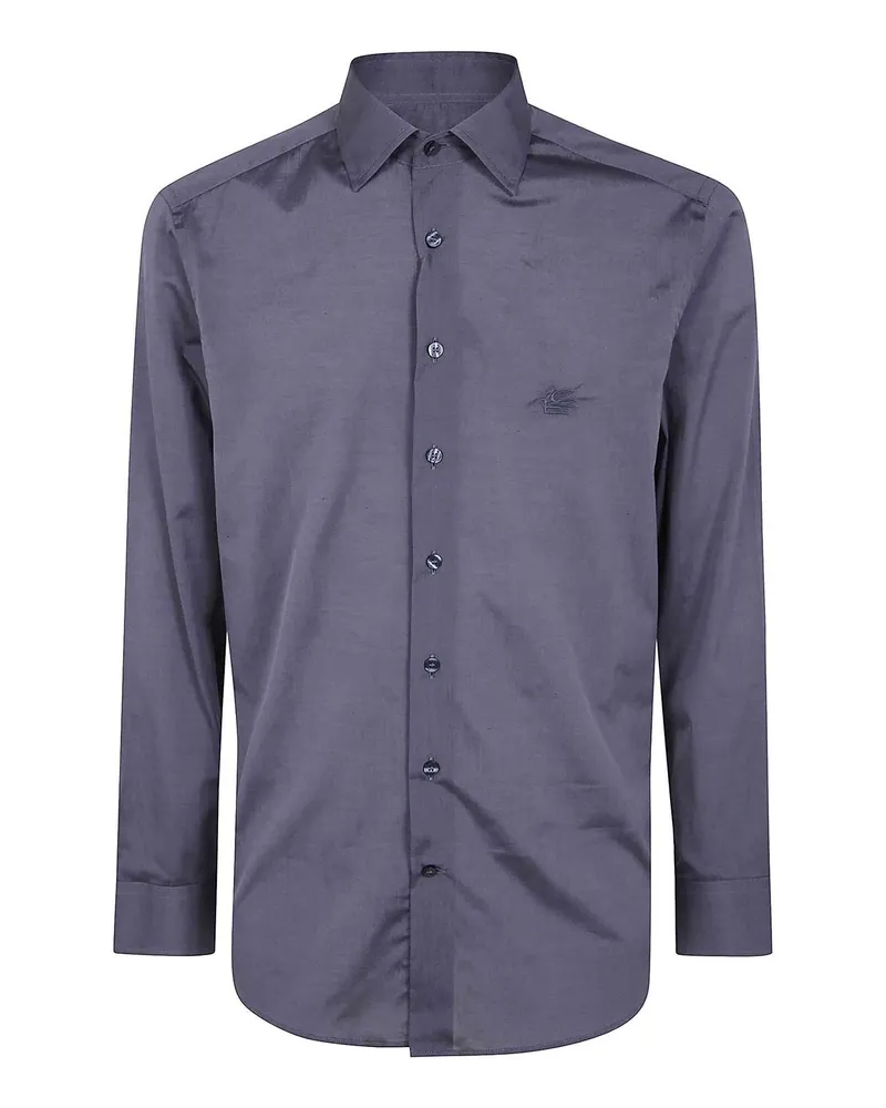 Etro Hemd - Grau Grau