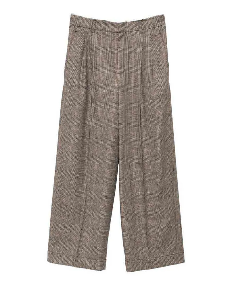 Sergio Rossi Straight Leg Jeans - Braun Braun