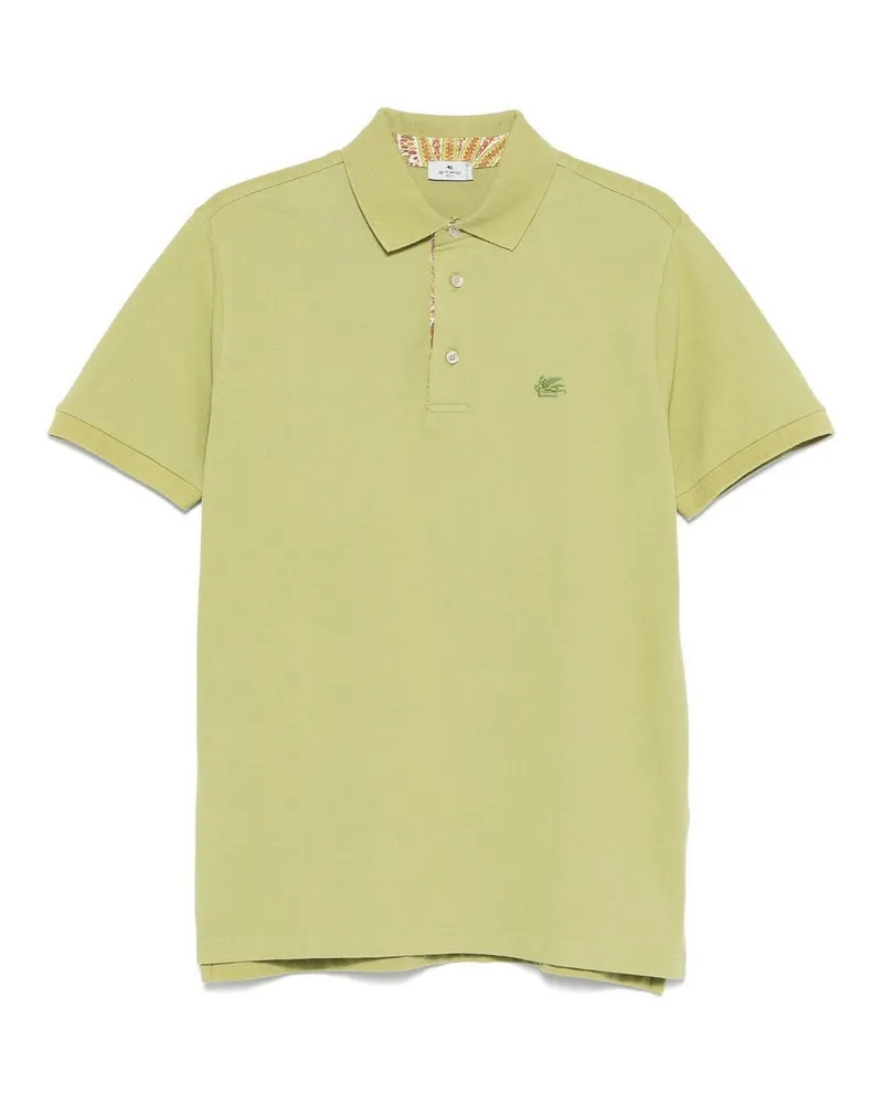 Etro Poloshirt - Grün Grün