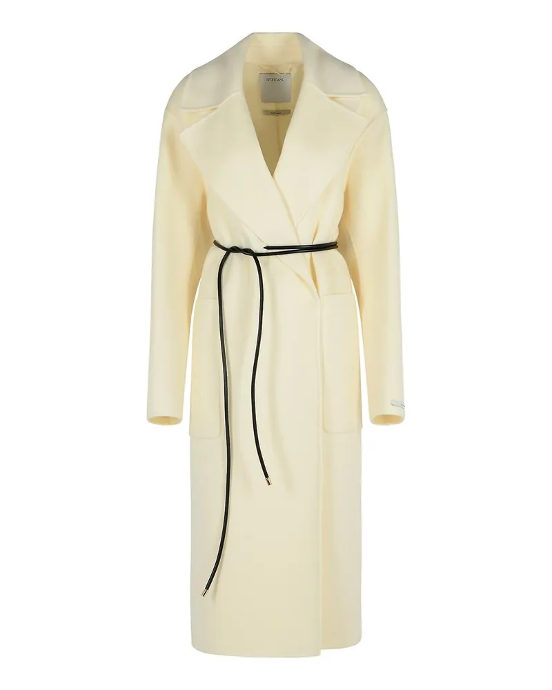 SPORTMAX Kurzer Mantel - Creme Creme