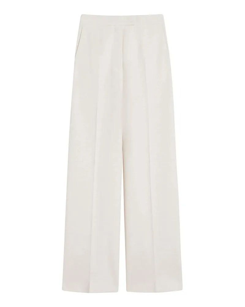 Max Mara Casual Hose - Weiß Weiß