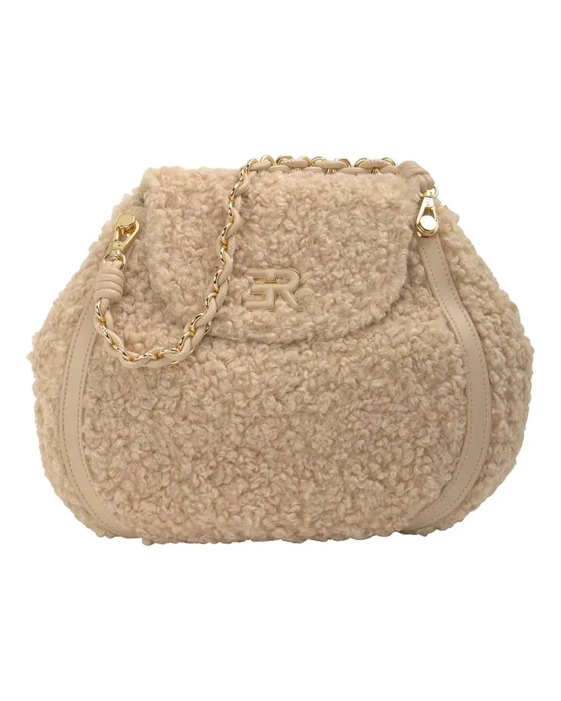 Ermanno Scervino Schultertasche - Beige Beige