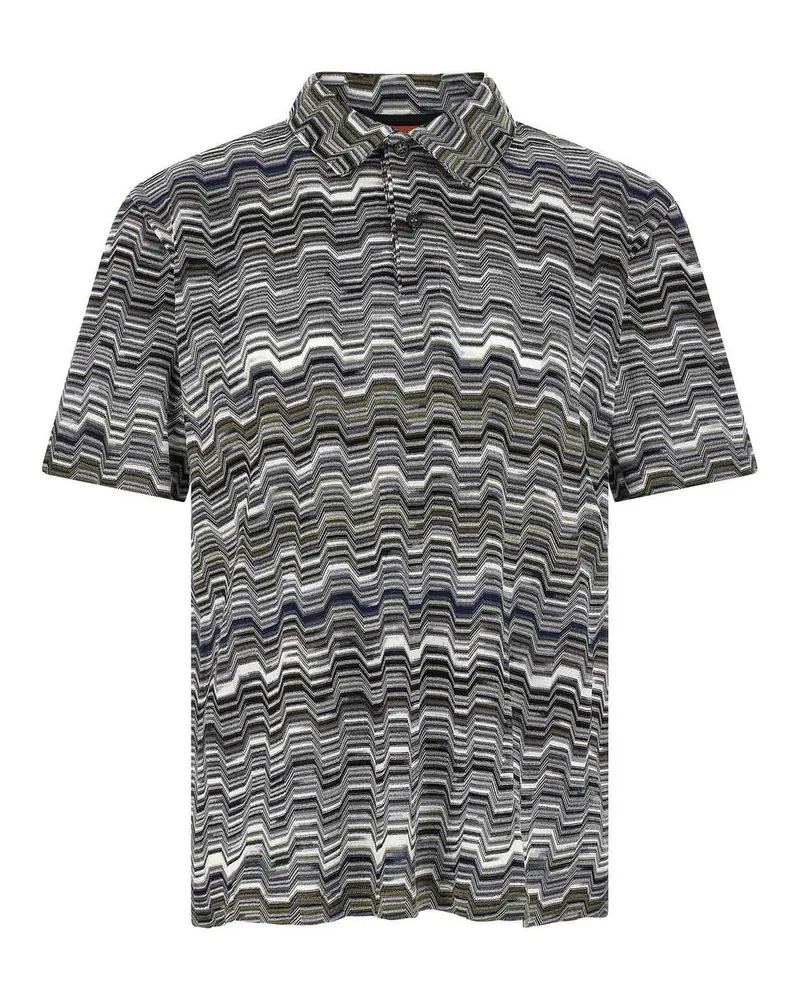 Missoni Poloshirt - Grün Grün