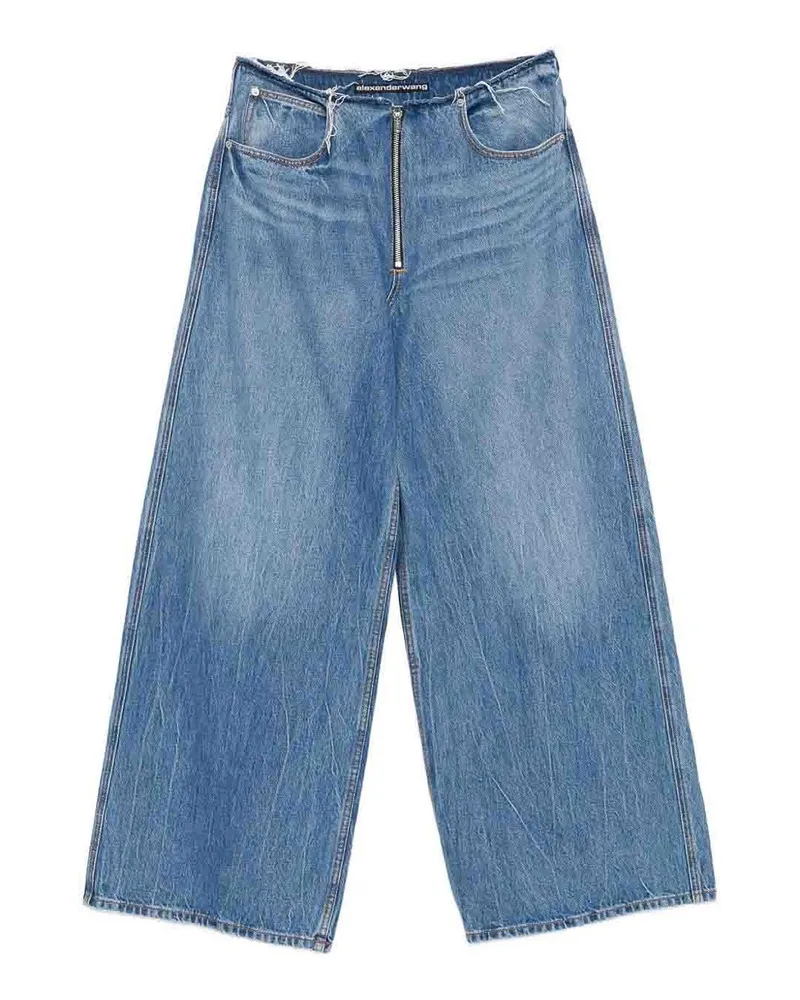 Alexander Wang Straight Leg Jeans - Blau Blau