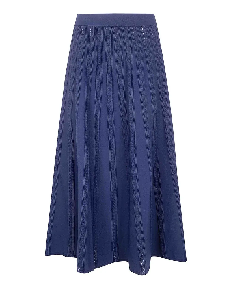 Blumarine Langer Rock - Blau Blau