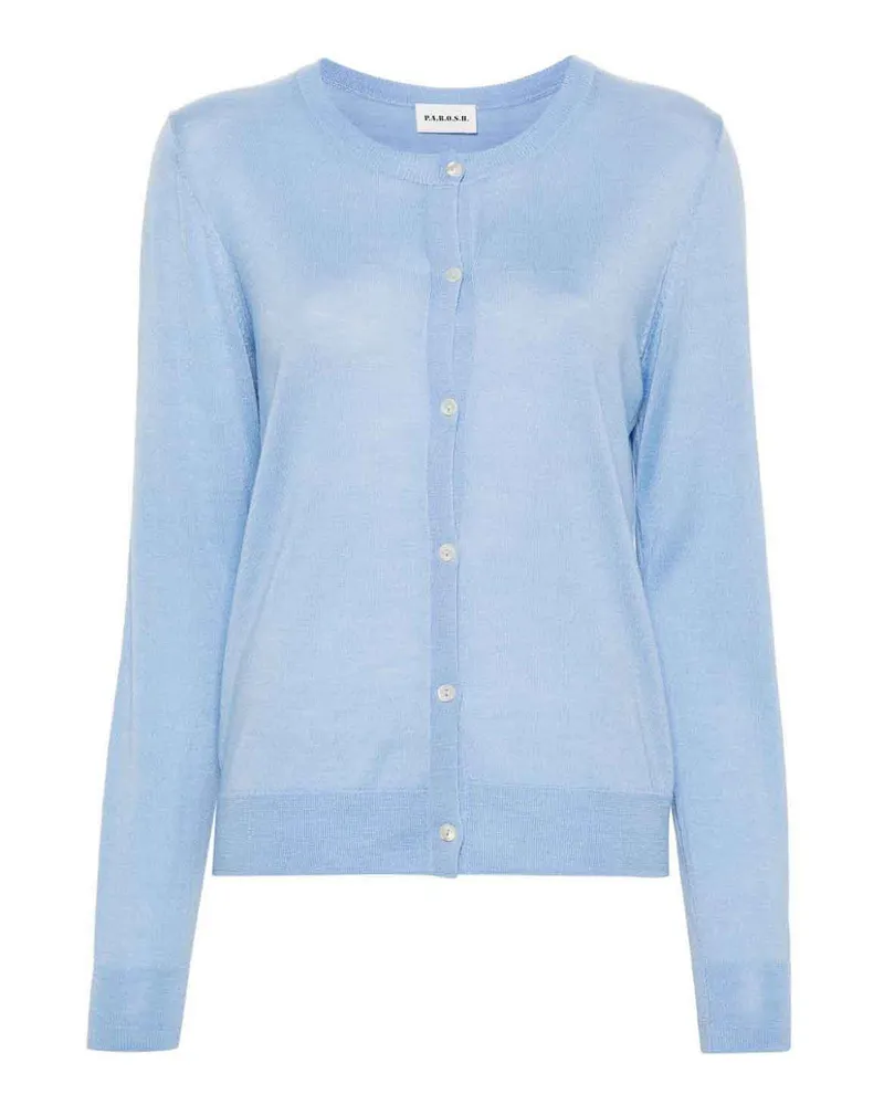 P.A.R.O.S.H. P. A.R. O H. Cardigan - Hellblau Hellblau
