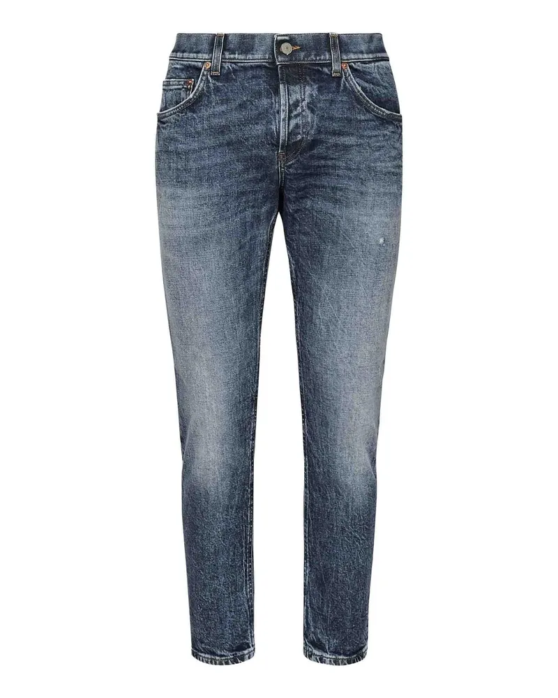 Dondup Bootcut Jeans - Blau Blau