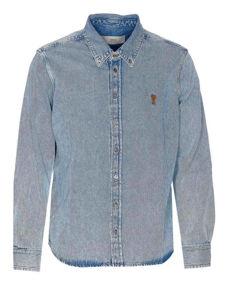 AMI Paris Hemd - Blau Blau