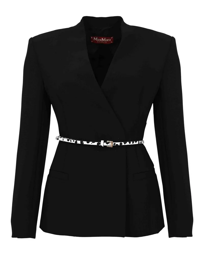 Max Mara Blazer - Schwarz Schwarz