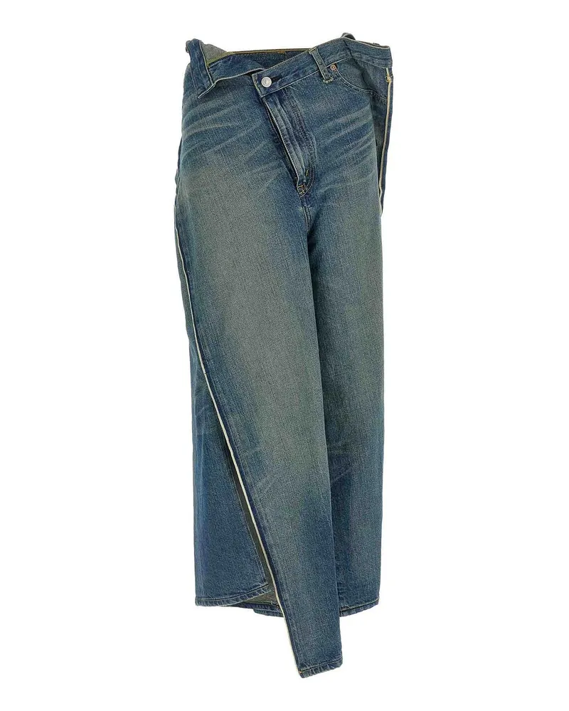 Junya Watanabe Schlagjeans - Blau Blau