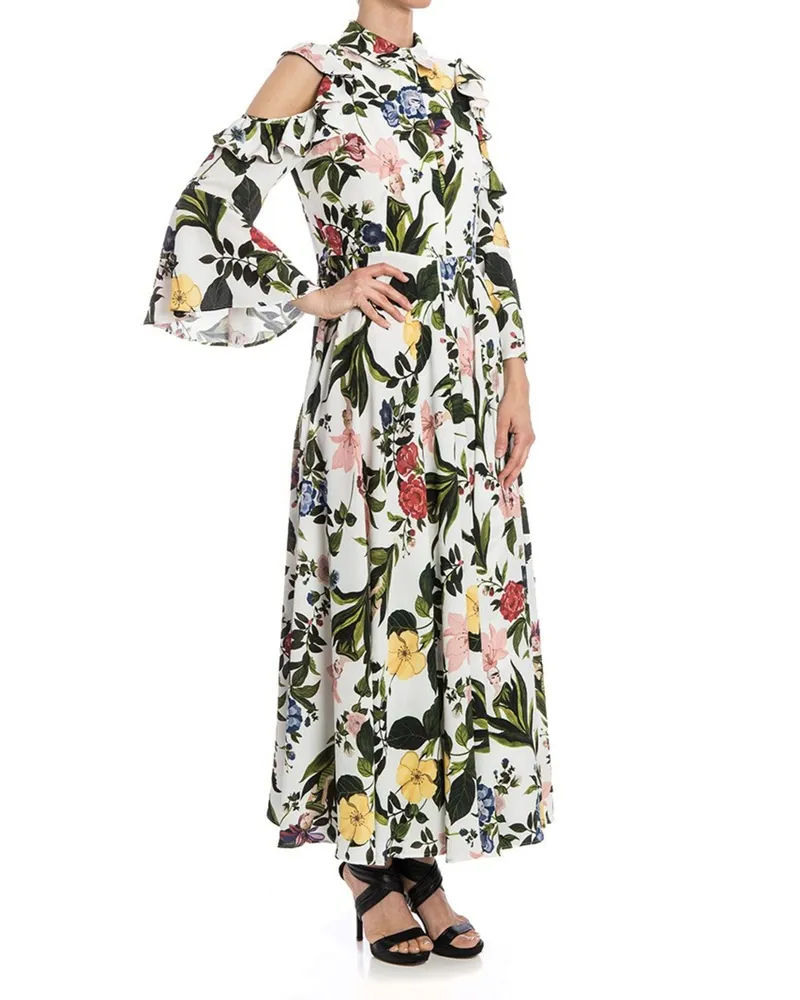 Vivetta Knielanges Kleid - Bunt Bunt