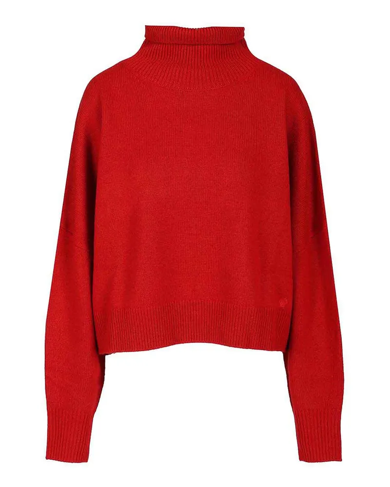 Loulou Studio Rundhalspullover - Rot Rot