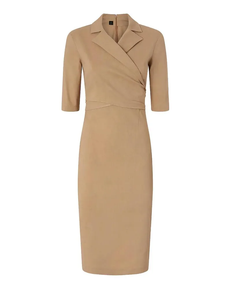 Pinko Knielanges Kleid - Beige Beige