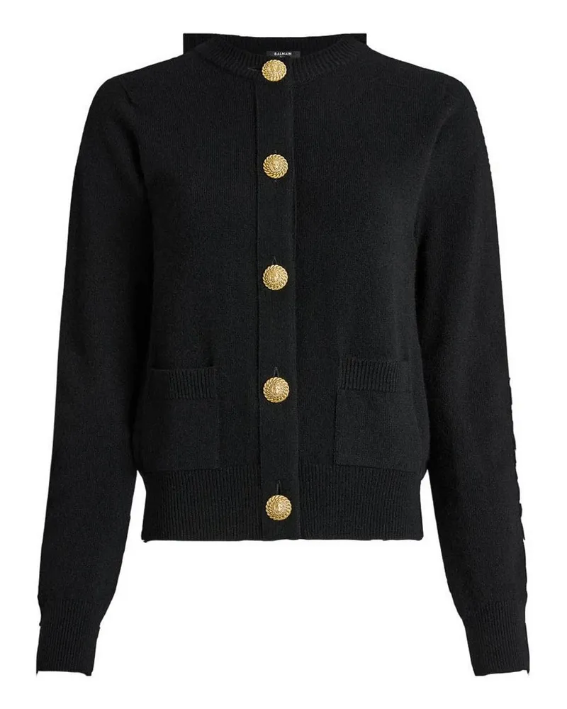 Balmain Cardigan - Schwarz Schwarz