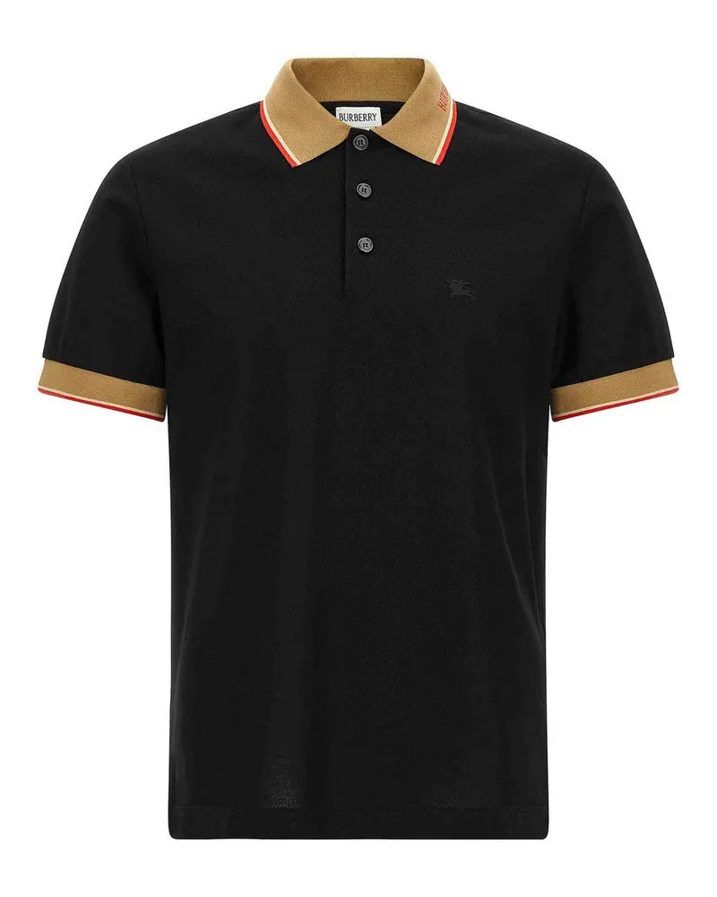 Burberry Poloshirt - Schwarz Schwarz