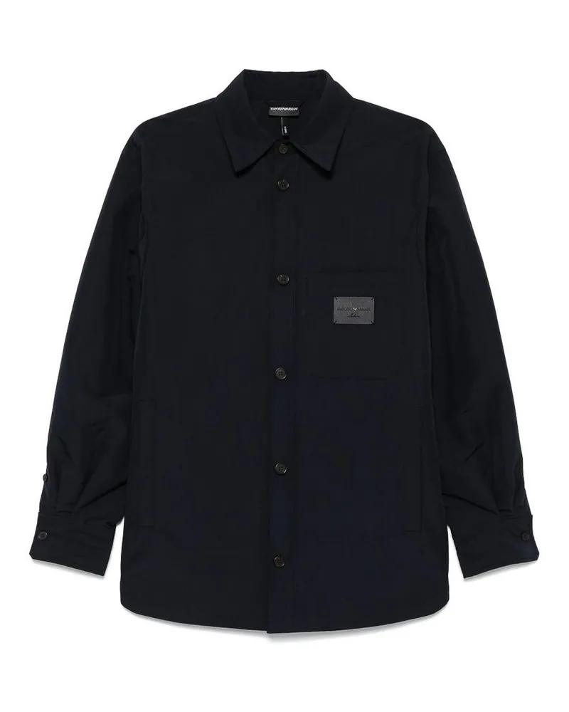 Emporio Armani Hemd - Blau Blau
