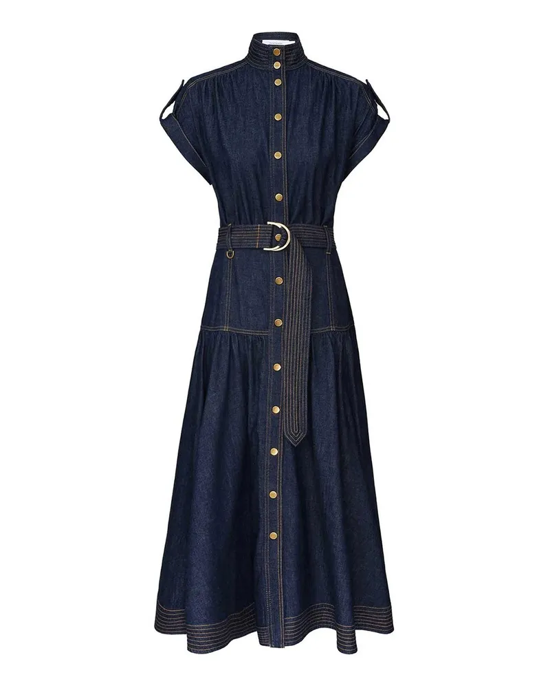 Zimmermann Kurzes Kleid - Blau Blau