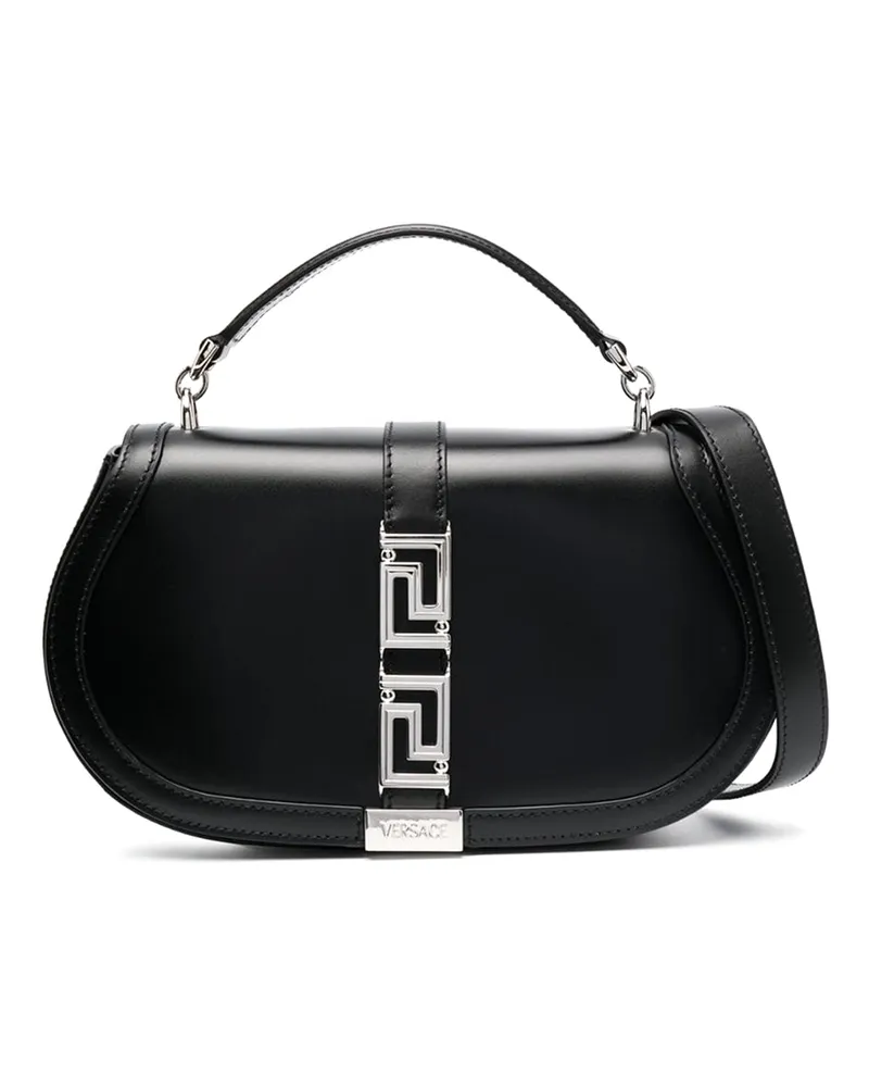 Versace Schultertasche - Silber Schwarz