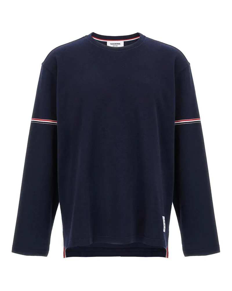 Thom Browne T-Shirt - Blau Blau