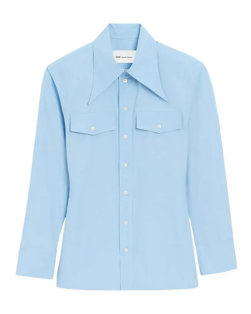 AMI Paris Hemd - Hellblau Hellblau