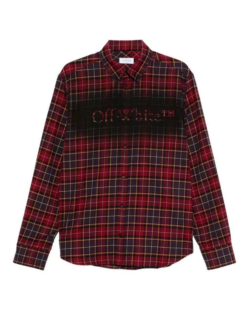 OFF-WHITE Hemd - Dunkelrot Dunkelrot