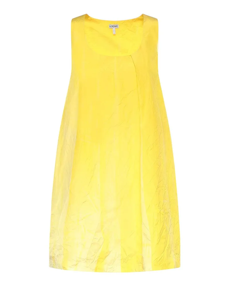 Loewe Knielanges Kleid - Gelb Gelb