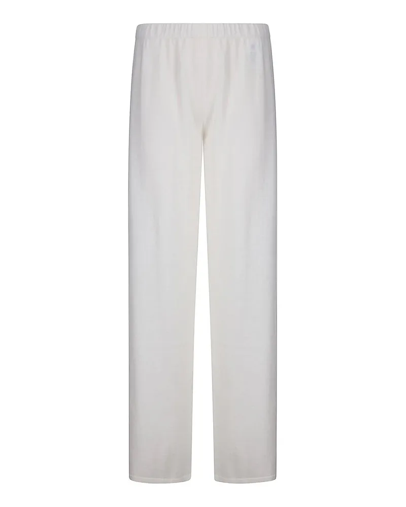 Lisa Yang Casual Hose - Weiß Weiß