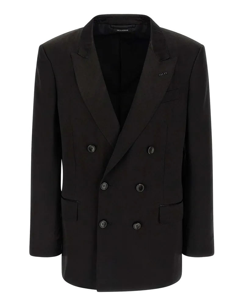Tom Ford Blazer - Schwarz Schwarz
