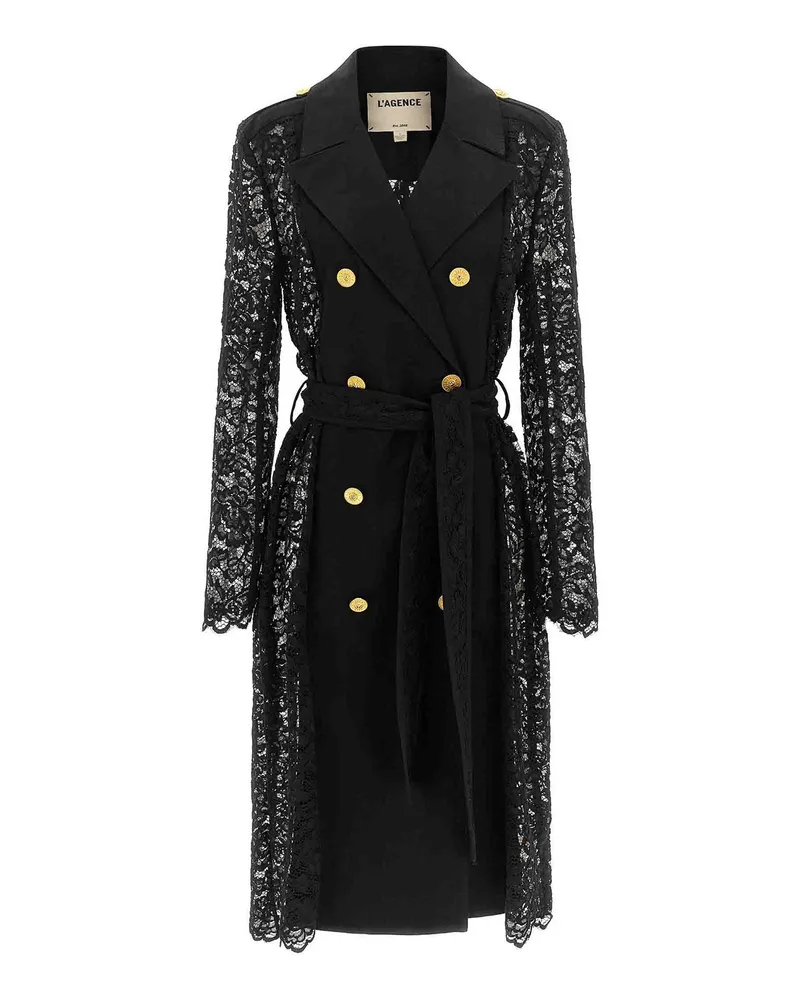 L'Agence Trenchcoat - Schwarz Schwarz