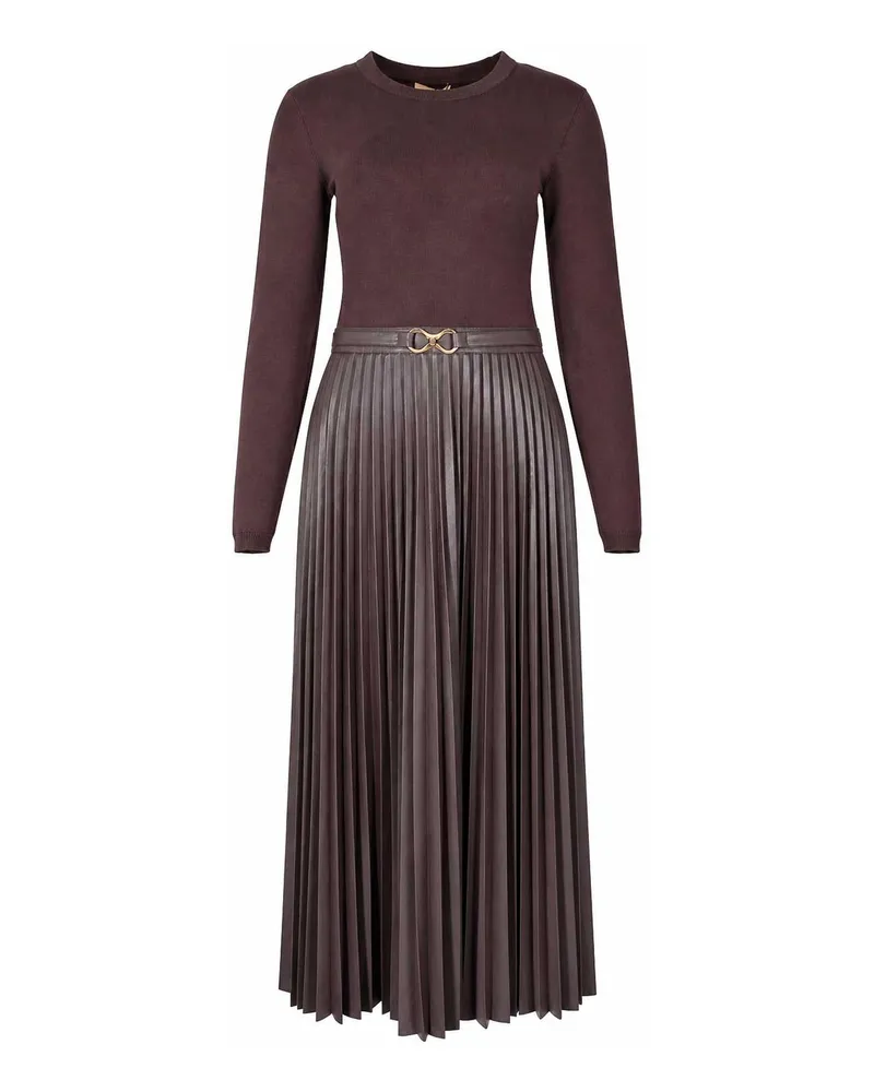 Twin-Set Abendkleid - Braun Braun