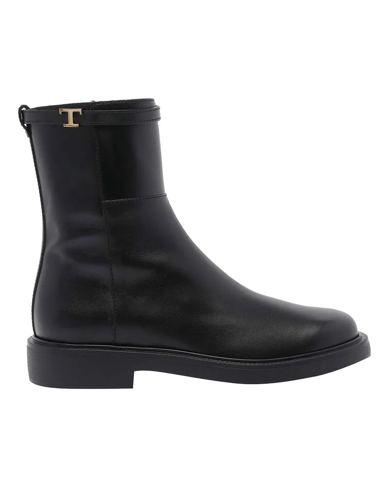 TOD'S Stiefeletten - Schwarz Schwarz