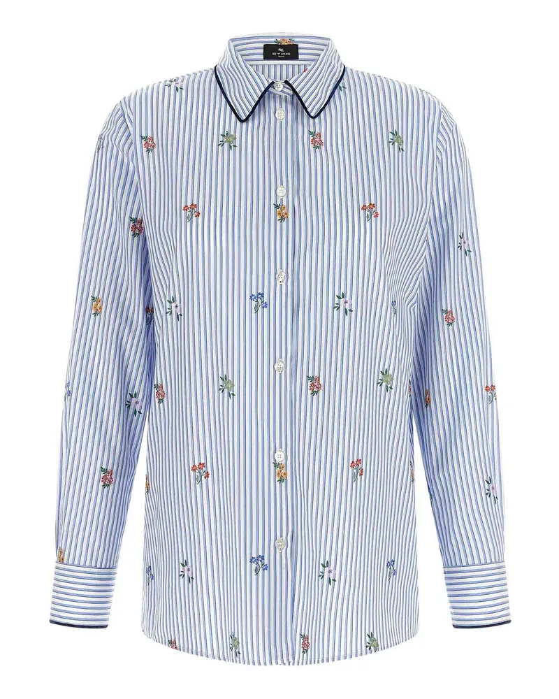 Etro Hemd - Hellblau Hellblau