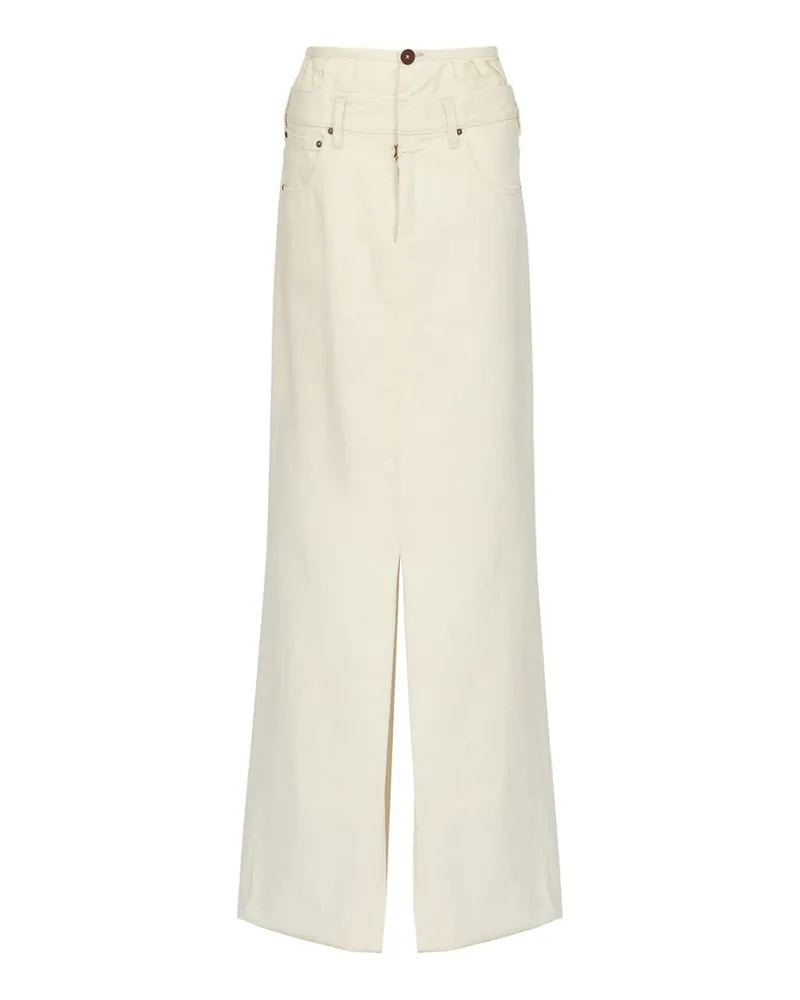 Maison Margiela Midirock - Weiß Weiß